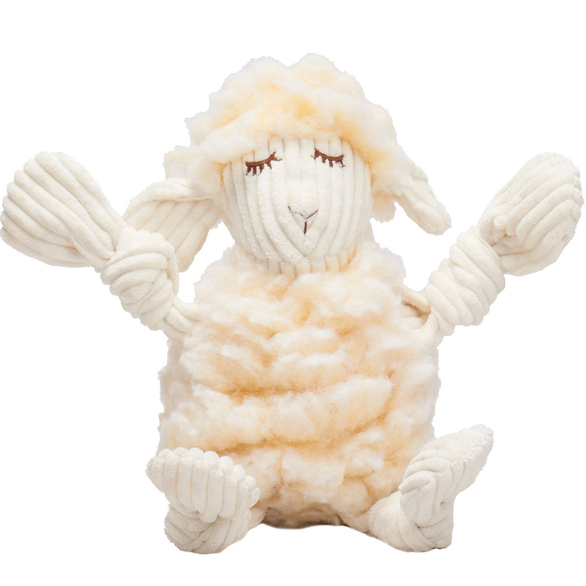 Louise Lamb HuggleFleece® FlufferKnottie™ Plush Dog Toy HuggleGroup