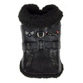 Top Dog Flight Harness Coat - Black Doggie Design
