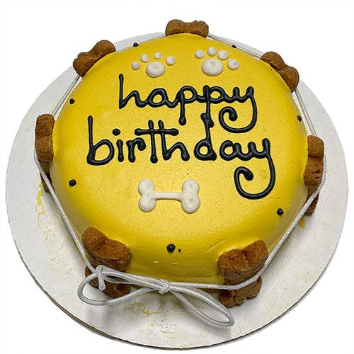 Yellow Dog Cake (Perishable) - The Bougie Pet Boutique