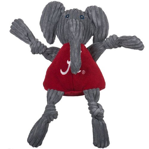 Alabama (U. of), Big Al Mascot Knottie® Plush Dog Toy - The Bougie Pet Boutique