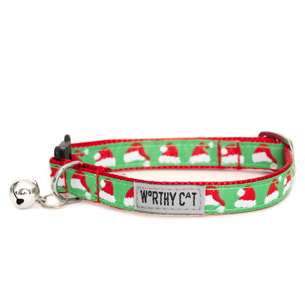Santa Hats Cat Collar The Worthy Dog