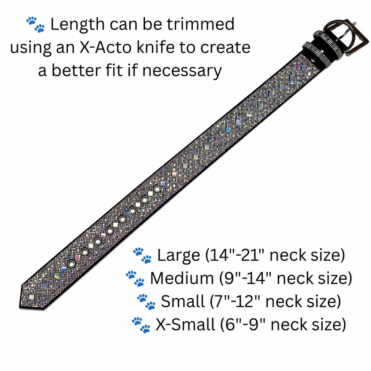 Light Pink Rhinestone Dog Collar Dog Collar World