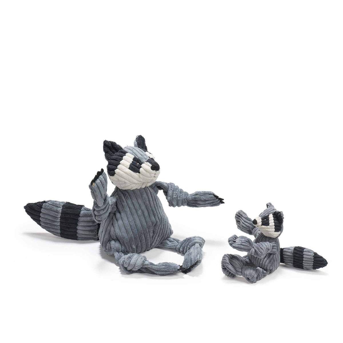 Reggie Raccoon Knottie® Plush Dog Toy HuggleGroup