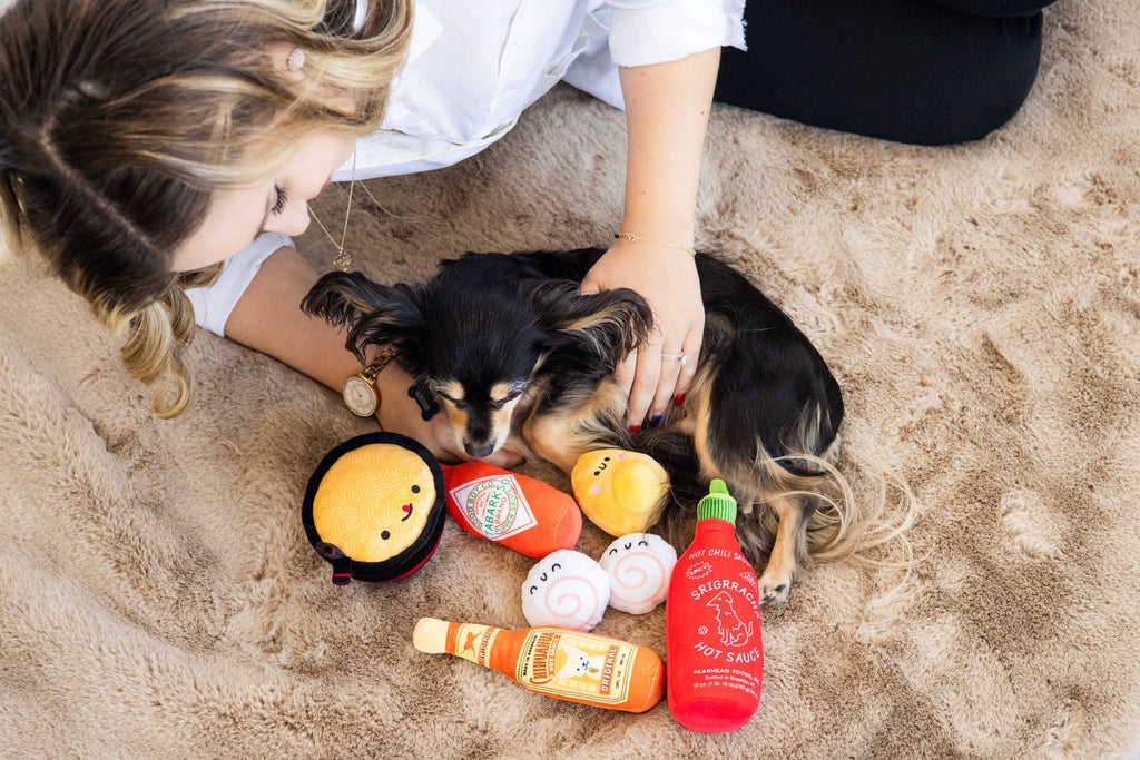 Hot Pupper Sauce Dog Toys, Set of 3 - The Bougie Pet Boutique