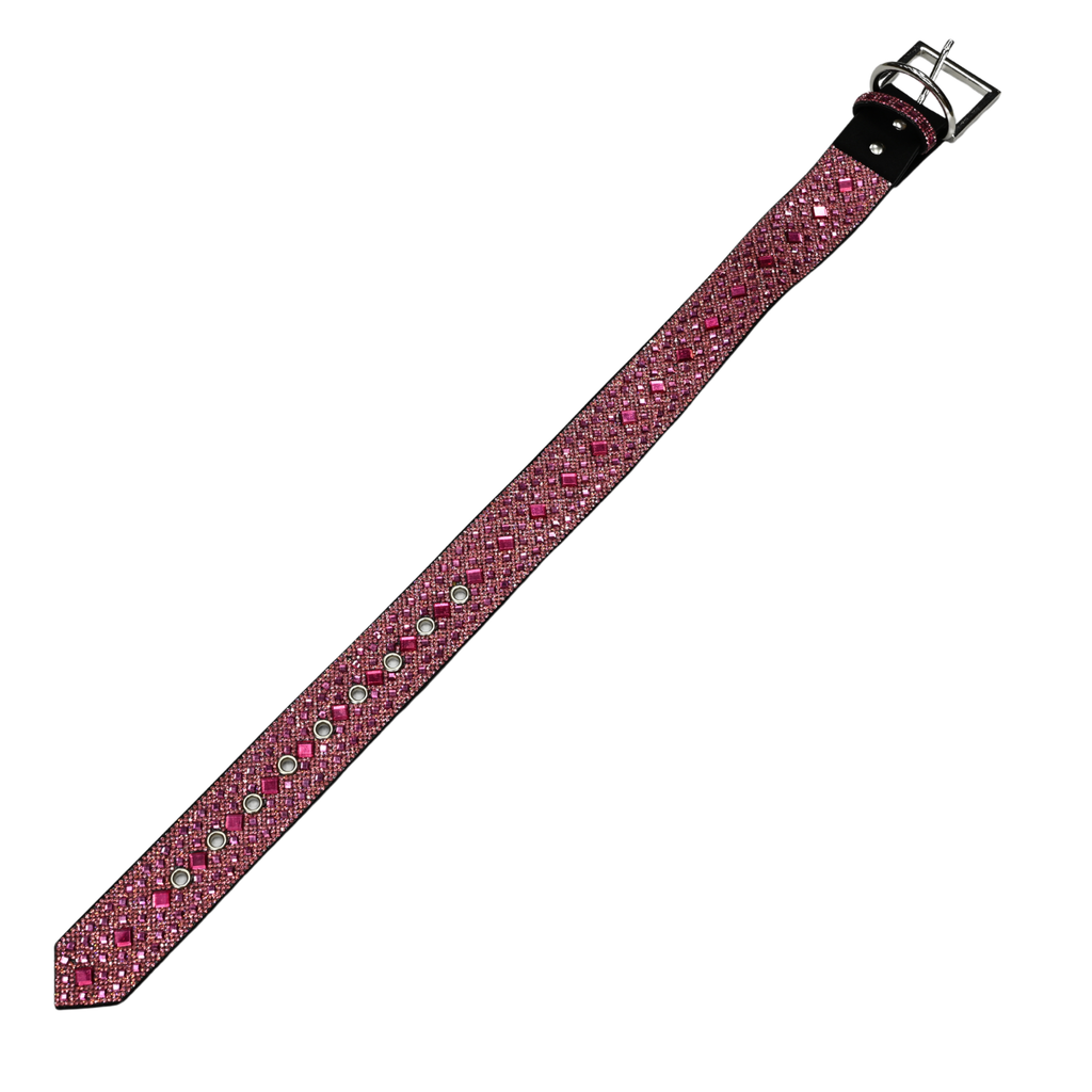 Pink Rhinestone Dog Collar Dog Collar World