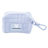 Frenchie Poo Bag Holder - Terry- Blue