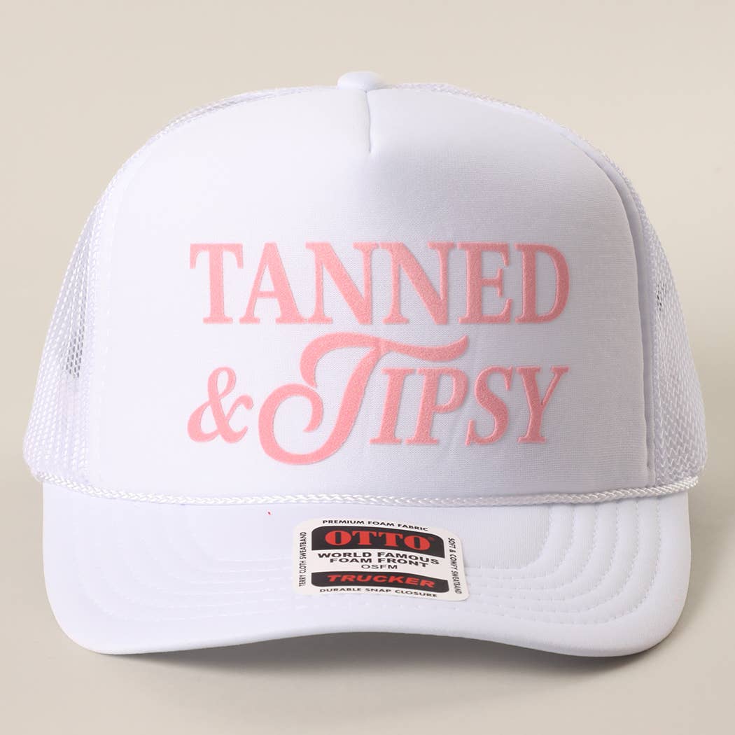 TANNED & TIPSY Foam Trucker Hat Fashion City