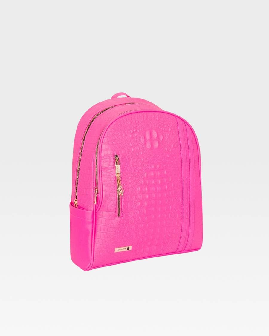 Apollo 2 Tombstone Backpack in Neon Pink - The Bougie Pet Boutique
