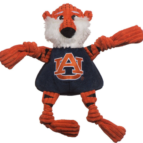 Auburn University, Aubie the Tiger Knottie® Plush Dog Toy - The Bougie Pet Boutique
