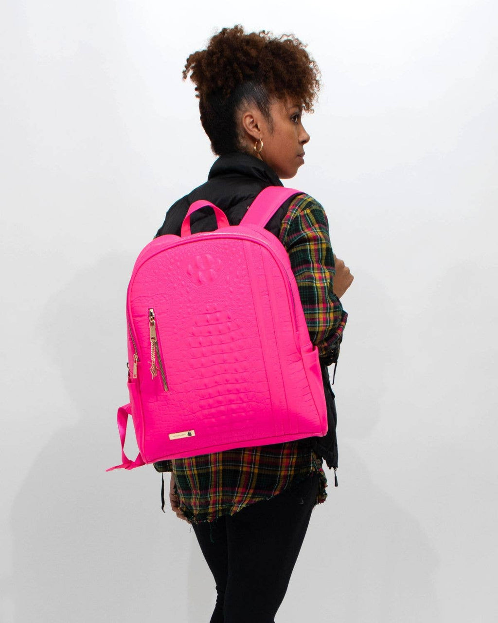 Apollo 2 Tombstone Backpack in Neon Pink - The Bougie Pet Boutique