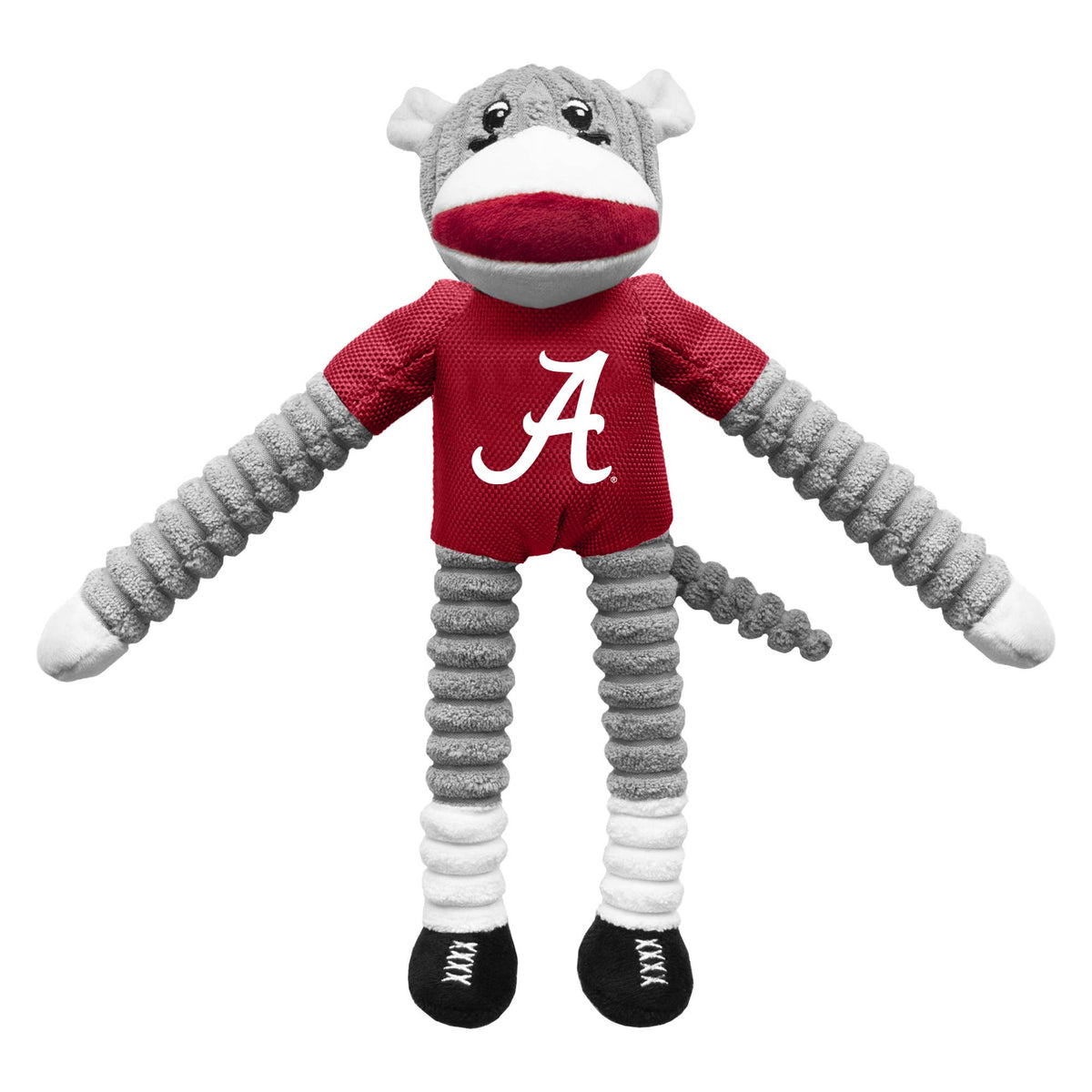 NCAA Alabama Crimson Tide Team Sock Monkey Pet Toy Little Earth Productions