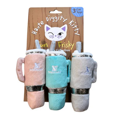Kitty Snuggly Cup Trio Collection - The Bougie Pet Boutique
