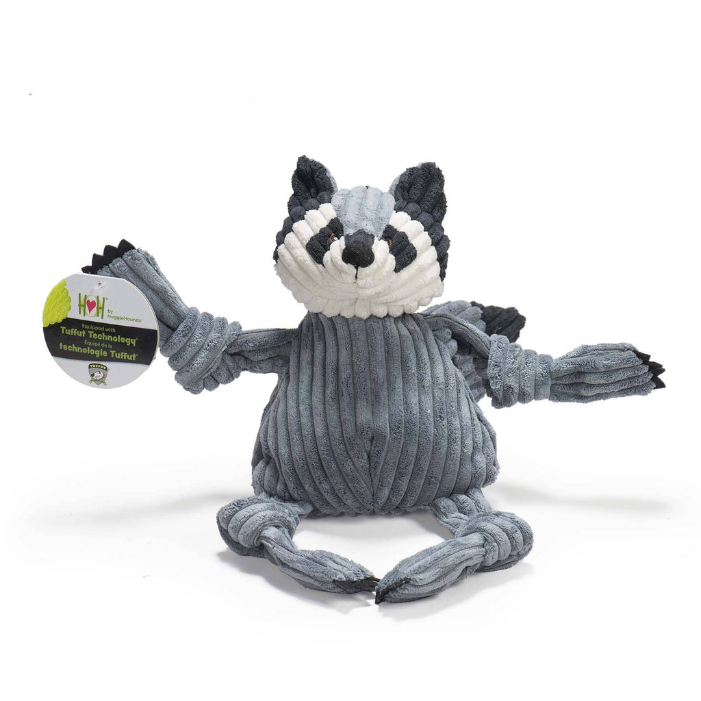 Reggie Raccoon Knottie® Plush Dog Toy HuggleGroup