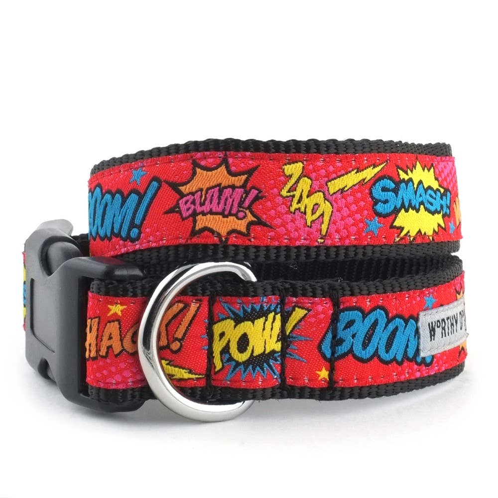 Comic Strip Collar - The Bougie Pet Boutique