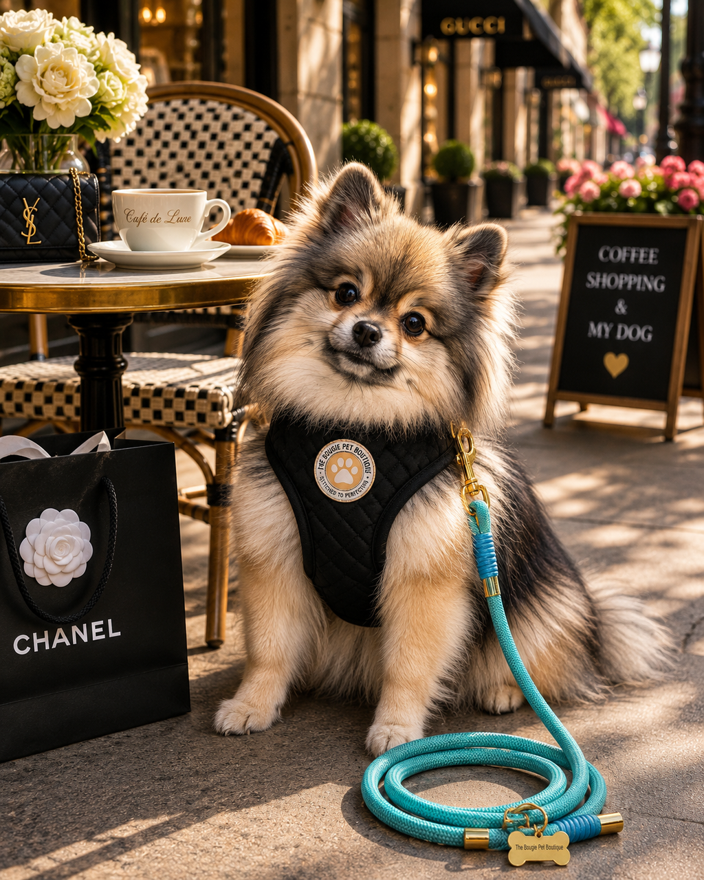 The Bougie Pet Boutique Leash The Bougie Pet Boutique
