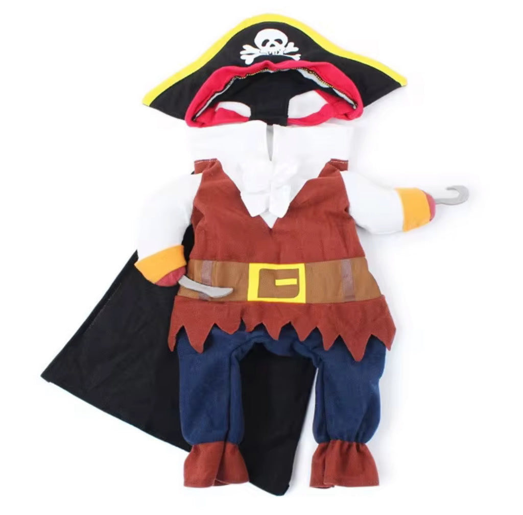 Pirate Costume - The Bougie Pet Boutique