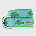 Blue Alligator Collar - The Bougie Pet Boutique