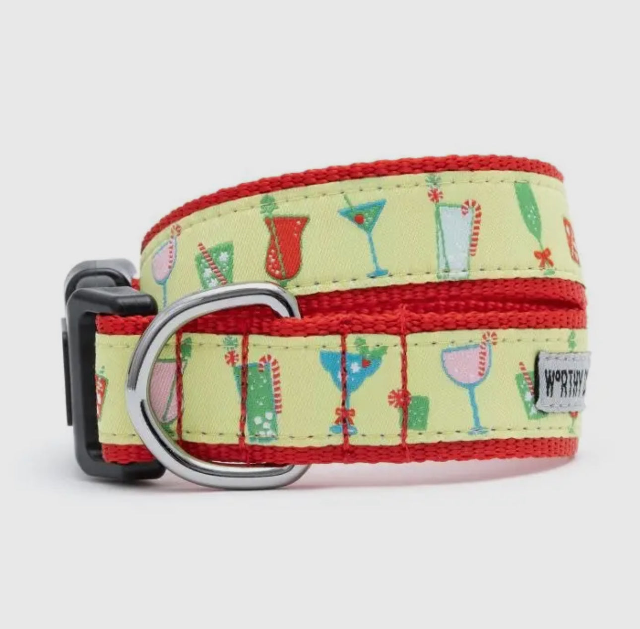 Christmas Drinks Collar - The Bougie Pet Boutique