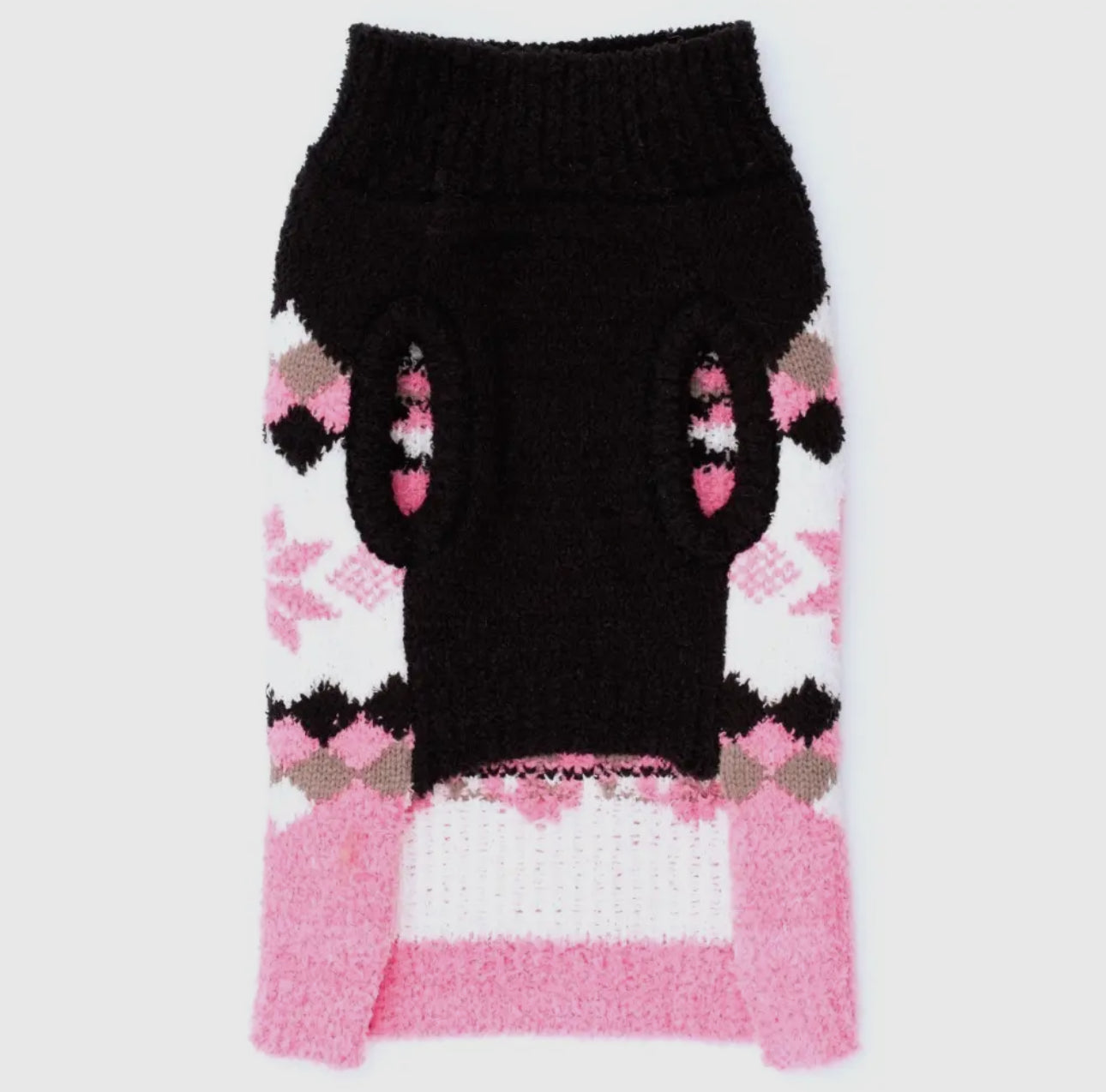 Pink Snowflake Sweater