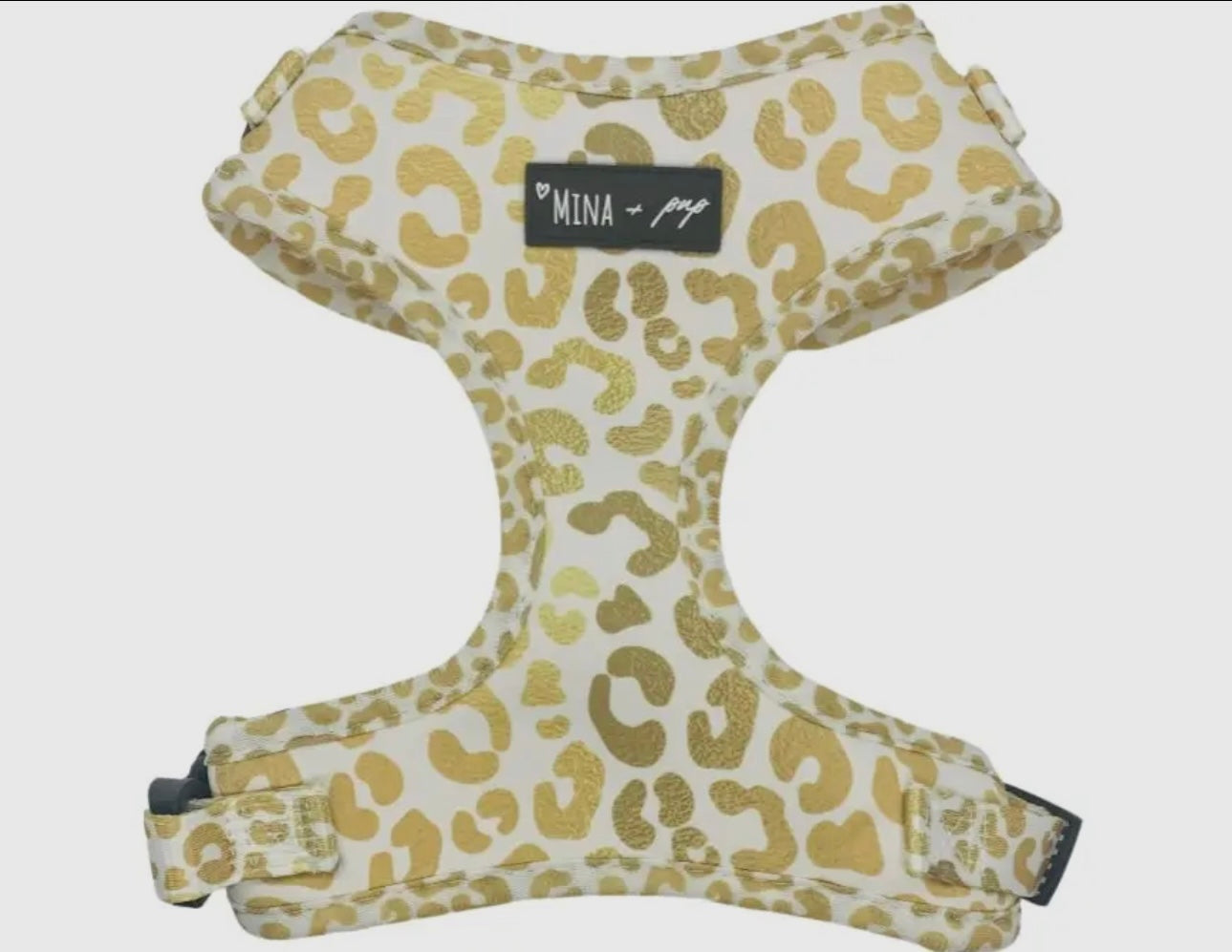 You’re So Golden Adjustable Harness - The Bougie Pet Boutique