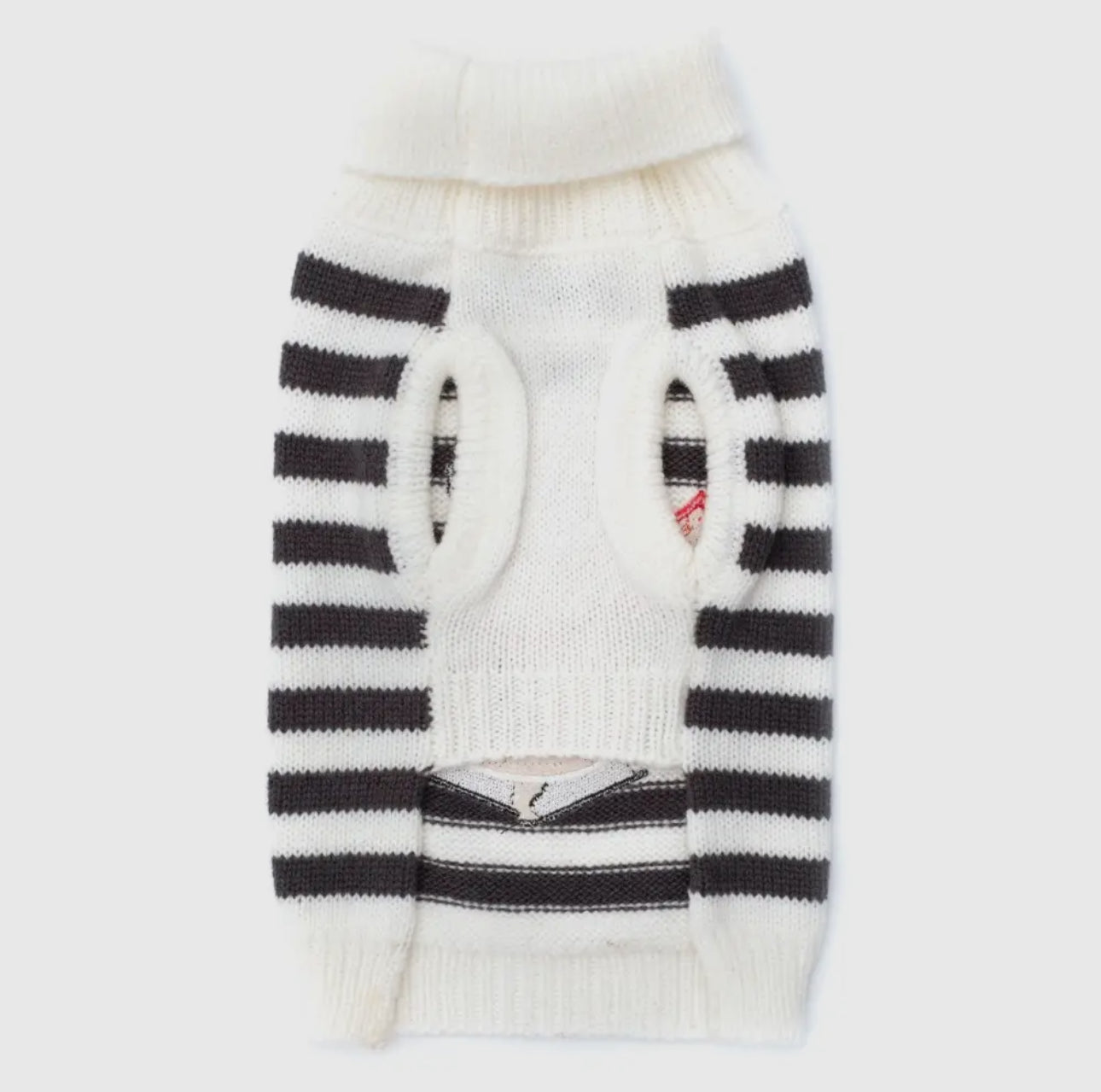 Striped Snowman Sweater