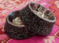 Rhinestone Food/Water Bowl Set The Bougie Pet Boutique