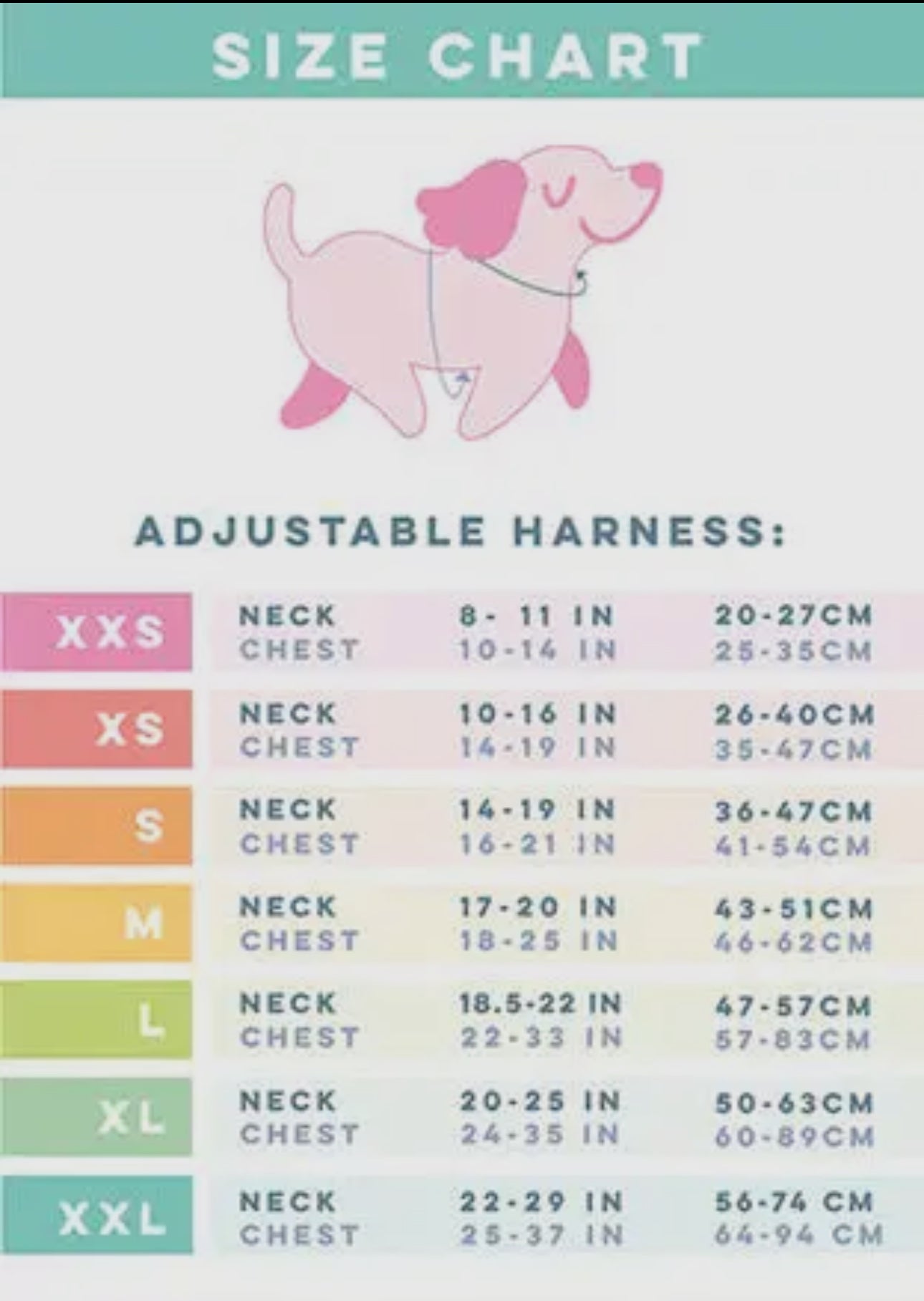 Dog Adjustable Harness - Muscle Bod