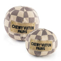 Checker Chewy Vuiton Ball - The Bougie Pet Boutique
