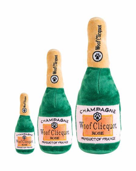 Woof Clicquot Rose' Champagne Bottle - The Bougie Pet Boutique