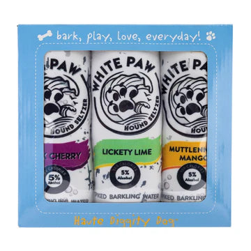 White Paw Hound Seltzer 3 Pack - The Bougie Pet Boutique