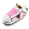 Pink Golden Pooch Shoe Plush Toy