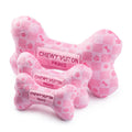 Pink Checker Chewy Vuiton Bone - The Bougie Pet Boutique