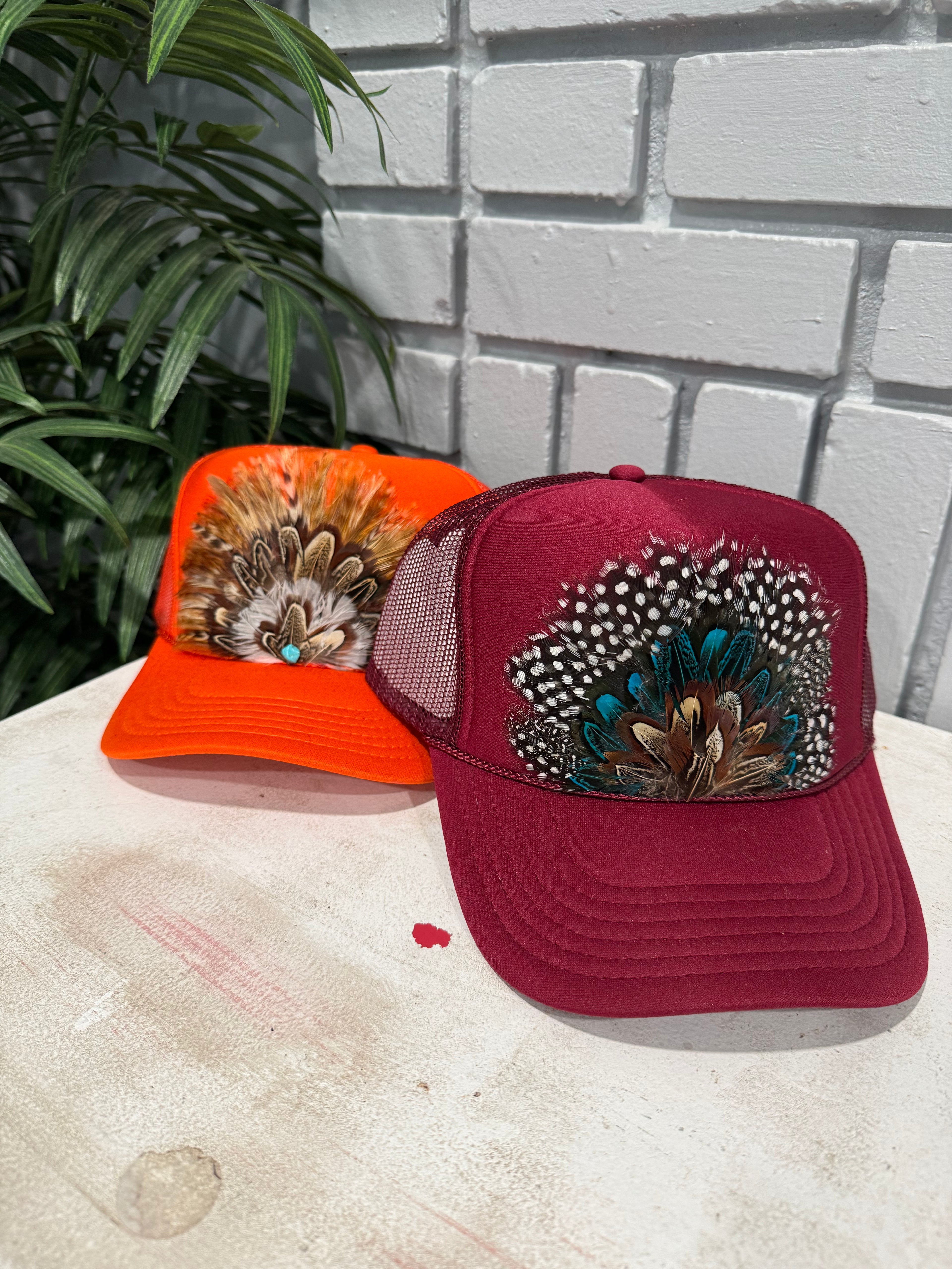 Dandelion Hat Co. Feather Hats Dandelion Hat Co