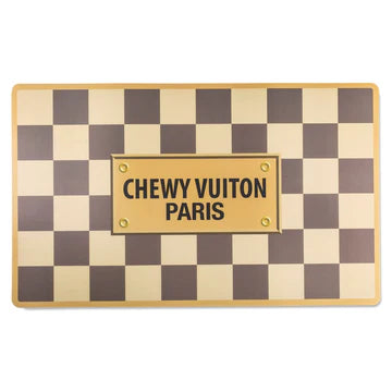 Chewy Vuiton Placemat - The Bougie Pet Boutique
