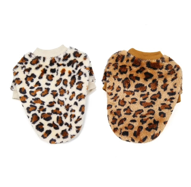 Leopard Sweater - The Bougie Pet Boutique