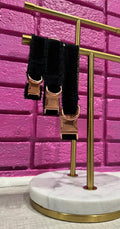 Velvet Frayed Collars - The Bougie Pet Boutique
