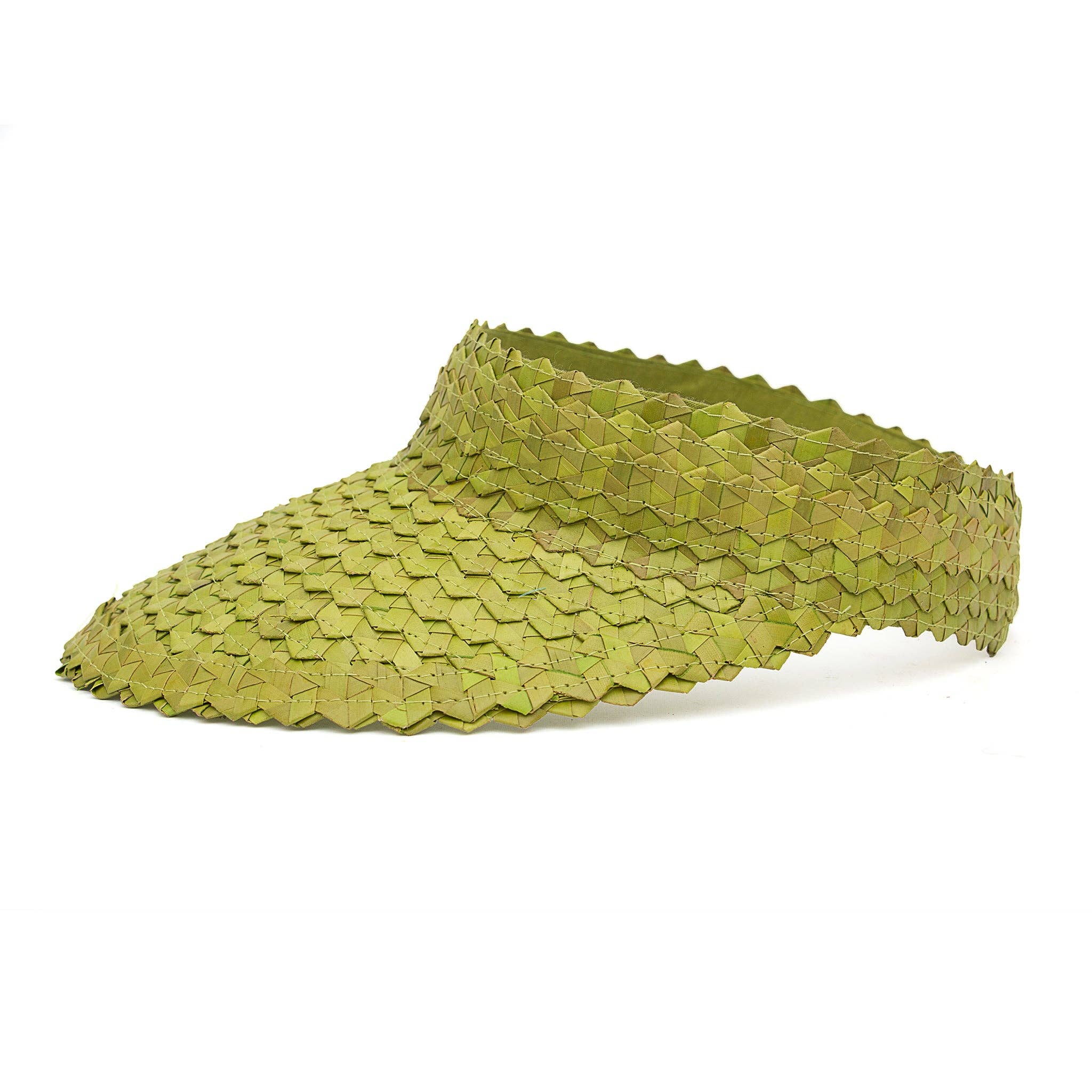 Island Hopper Straw Rattan Visor Hat The Artisan and Company