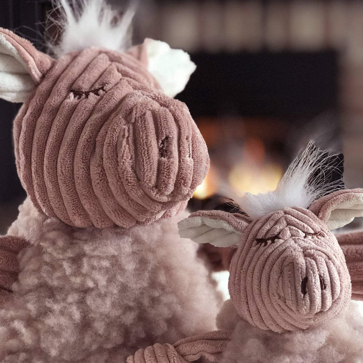 Penelope Pig HuggleFleece® FlufferKnottie™ Plush Dog Toy HuggleGroup