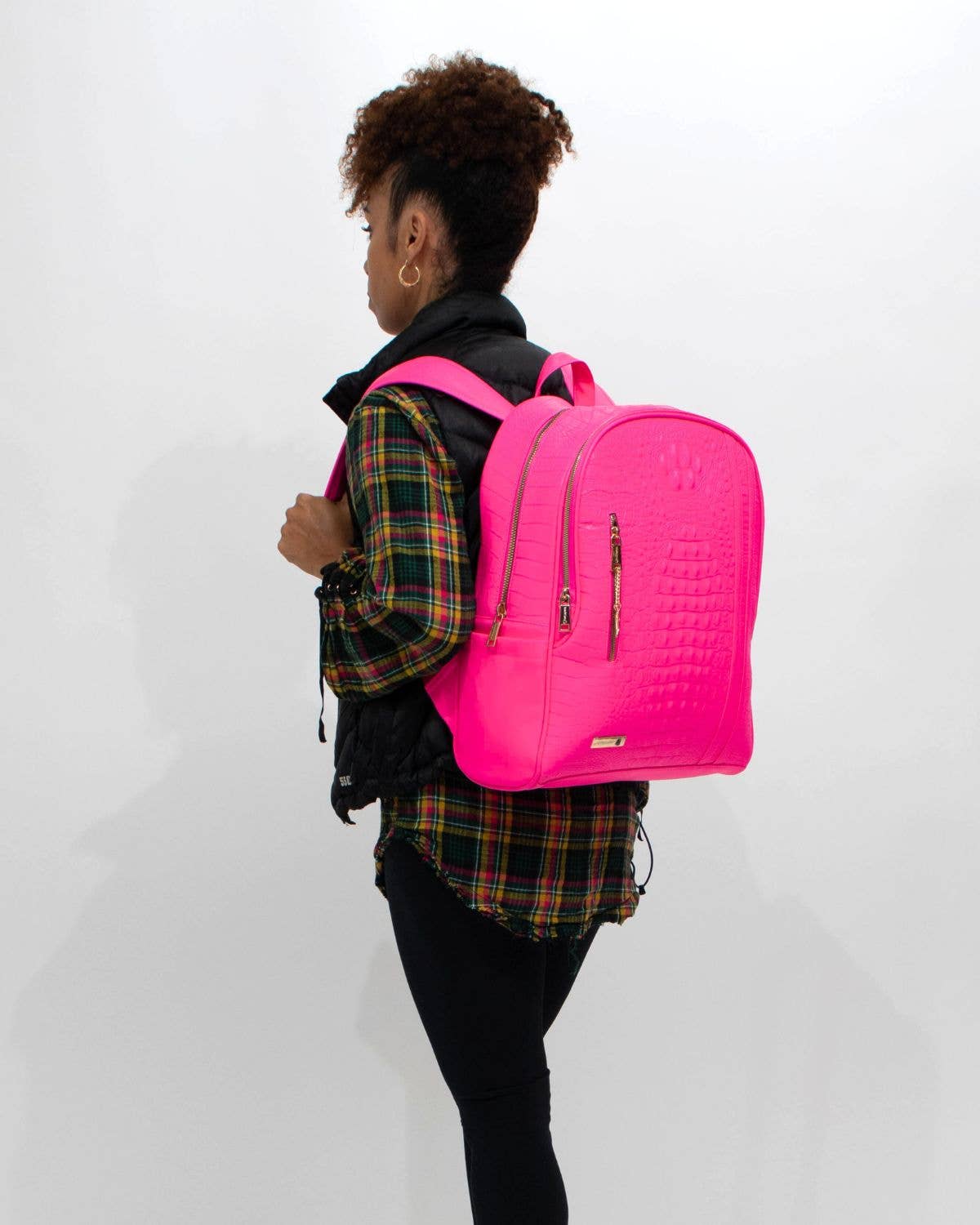 Apollo 2 Tombstone Backpack in Neon Pink - The Bougie Pet Boutique