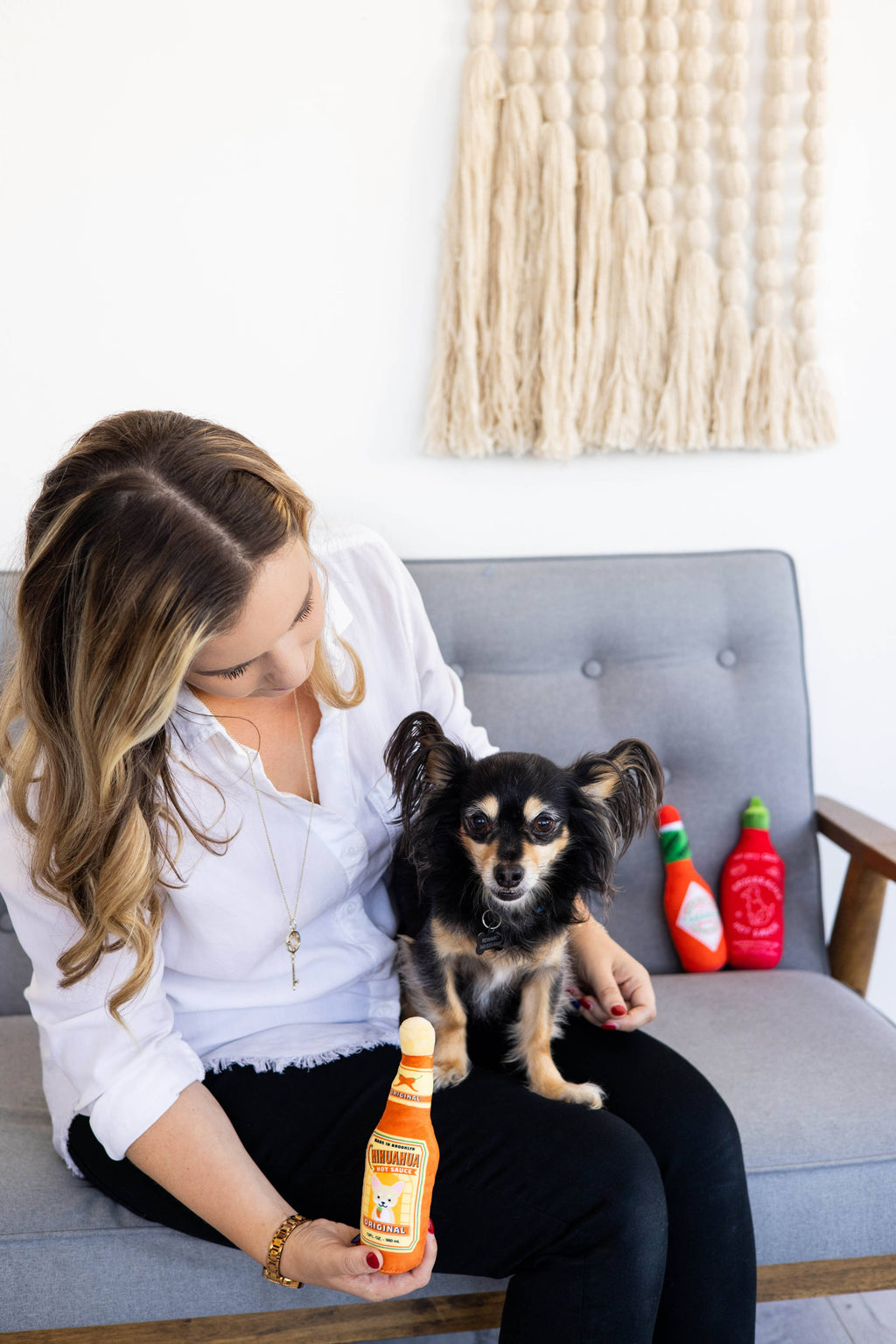 Hot Pupper Sauce Dog Toys, Set of 3 - The Bougie Pet Boutique