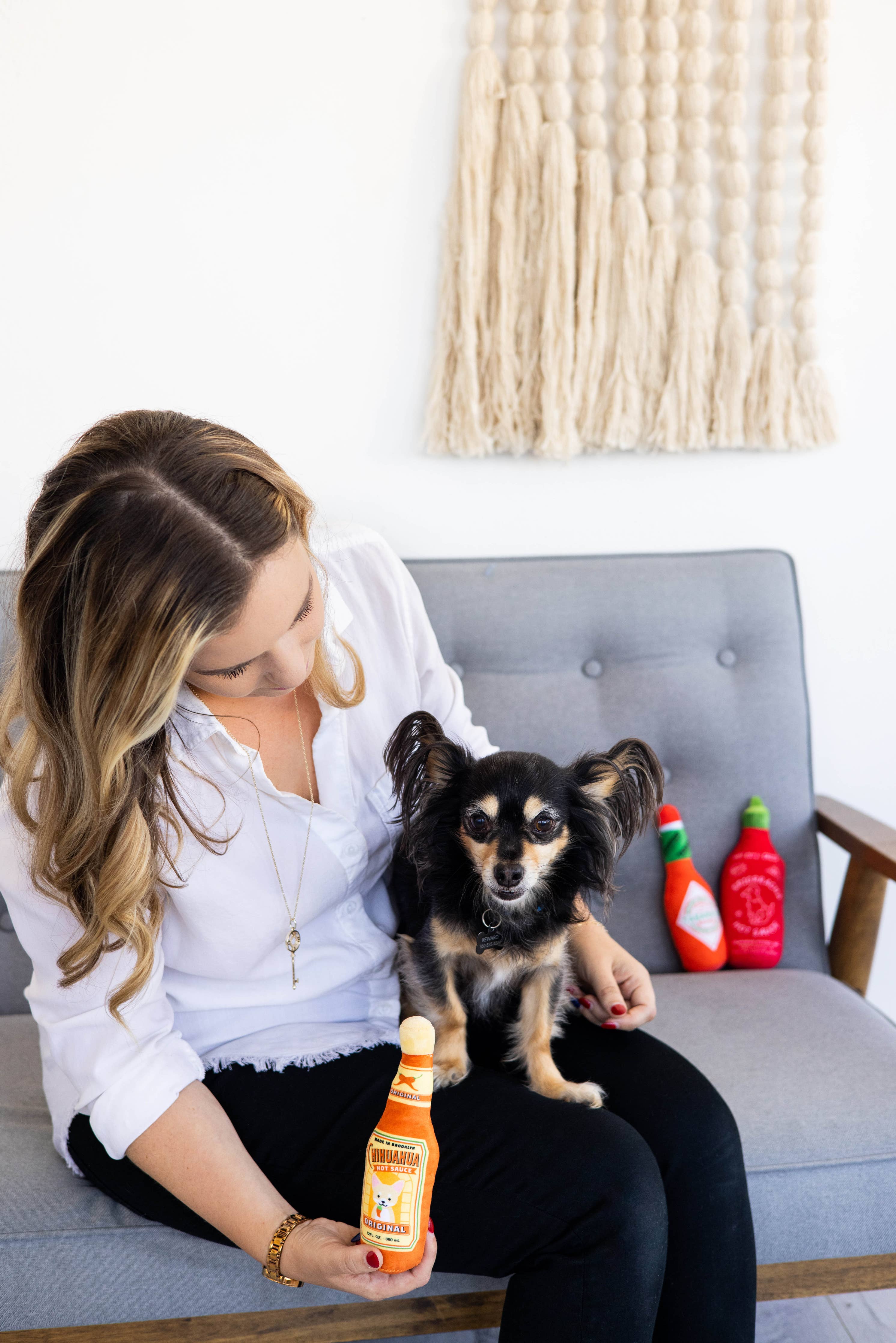 Hot Pupper Sauce Dog Toys, Set of 3 - The Bougie Pet Boutique