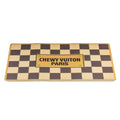 Checker Chewy Vuiton Placemat - Dog Mat - The Bougie Pet Boutique