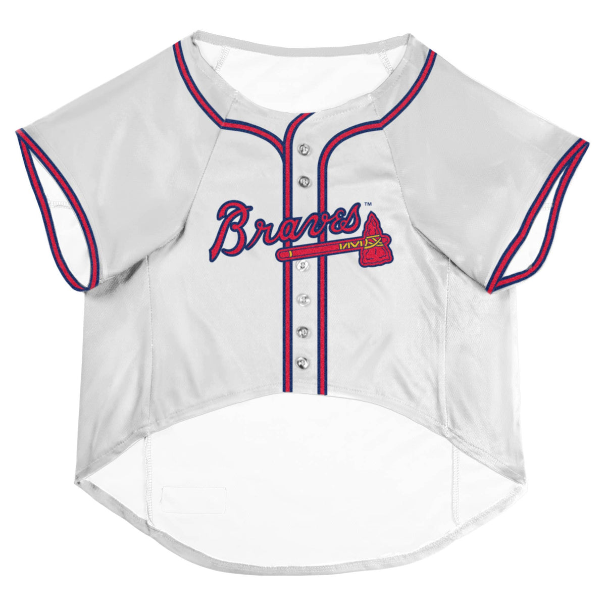 MLB Atlanta Braves Pet Stretch Jersey Little Earth Productions