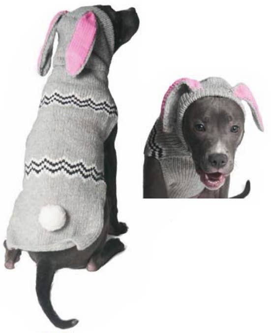 Bunny Dog Hoodie - The Bougie Pet Boutique