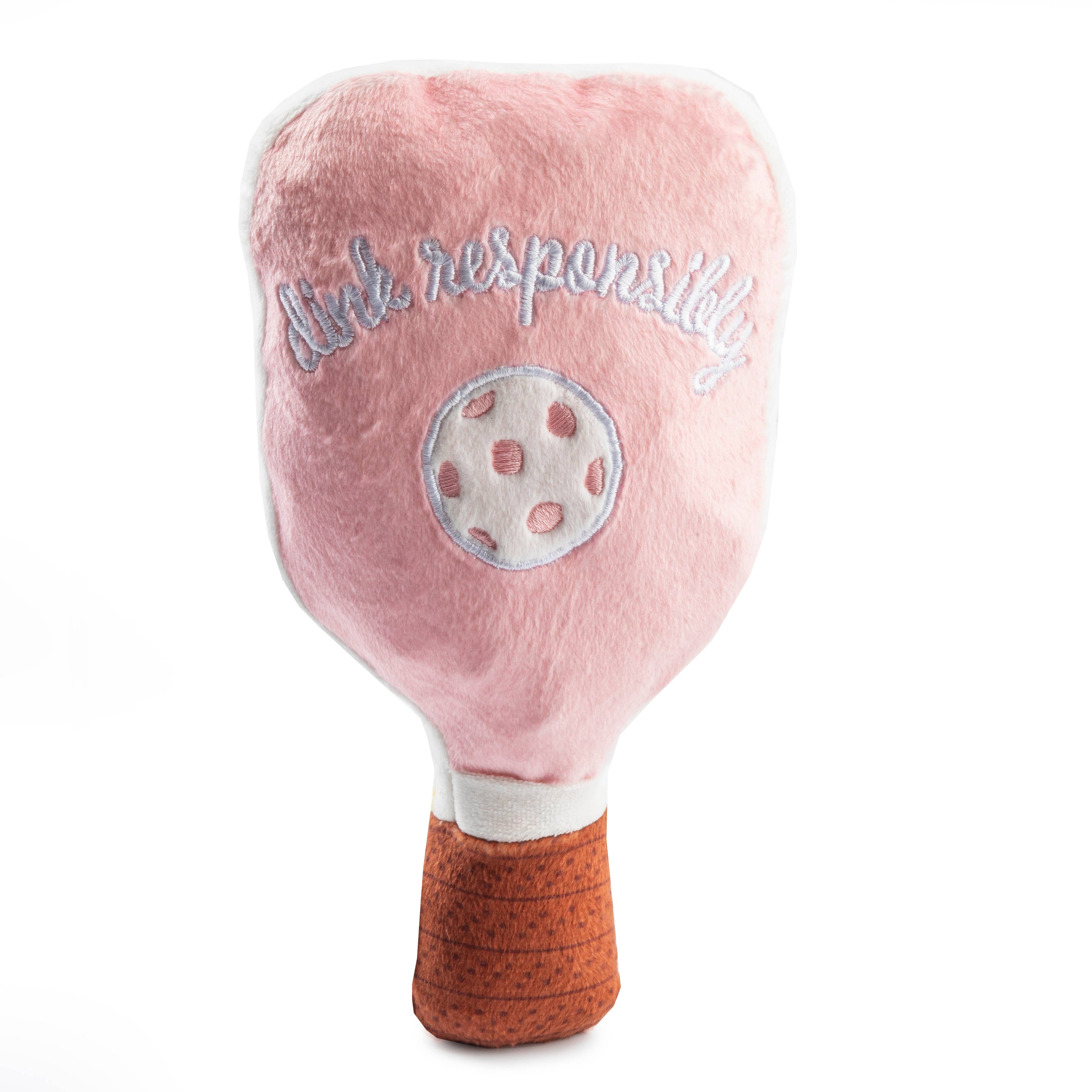 Pink Checker Pickleball Paddle by Haute Diggity Dog - The Bougie Pet Boutique