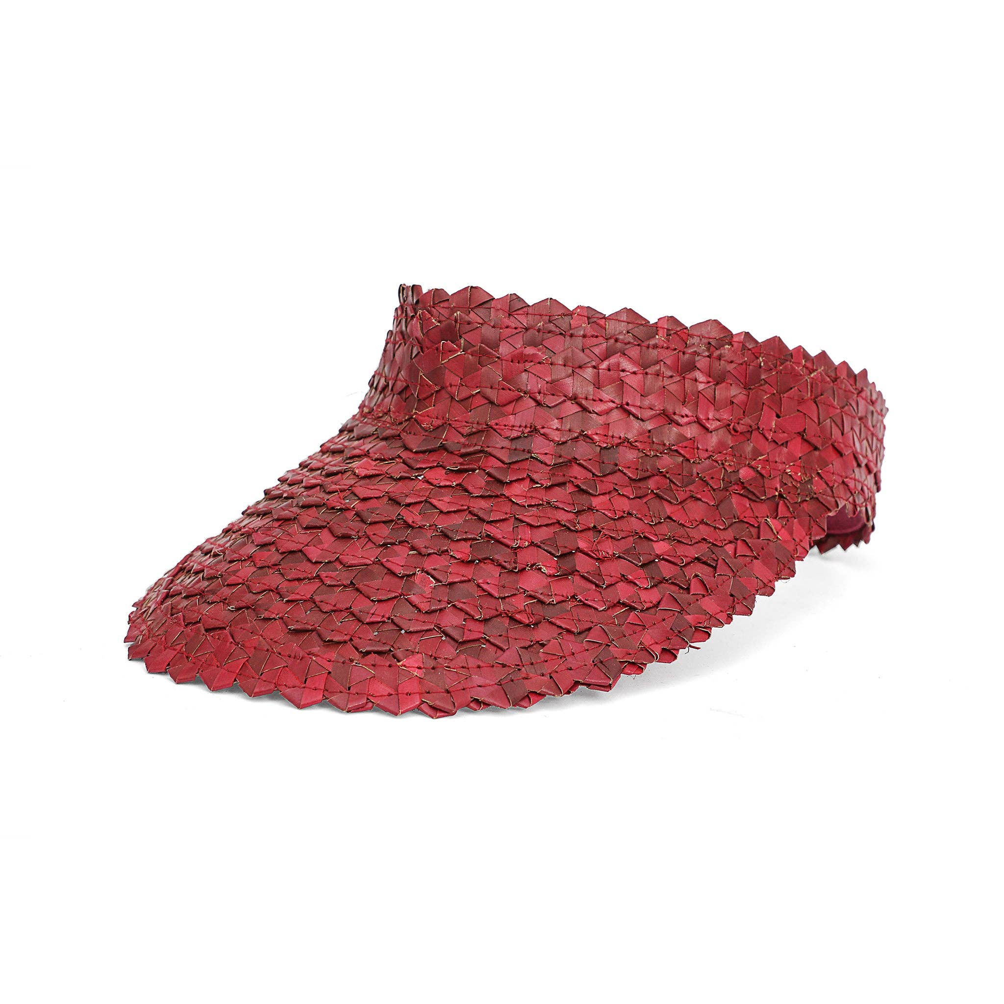 Island Hopper Straw Rattan Visor Hat The Artisan and Company