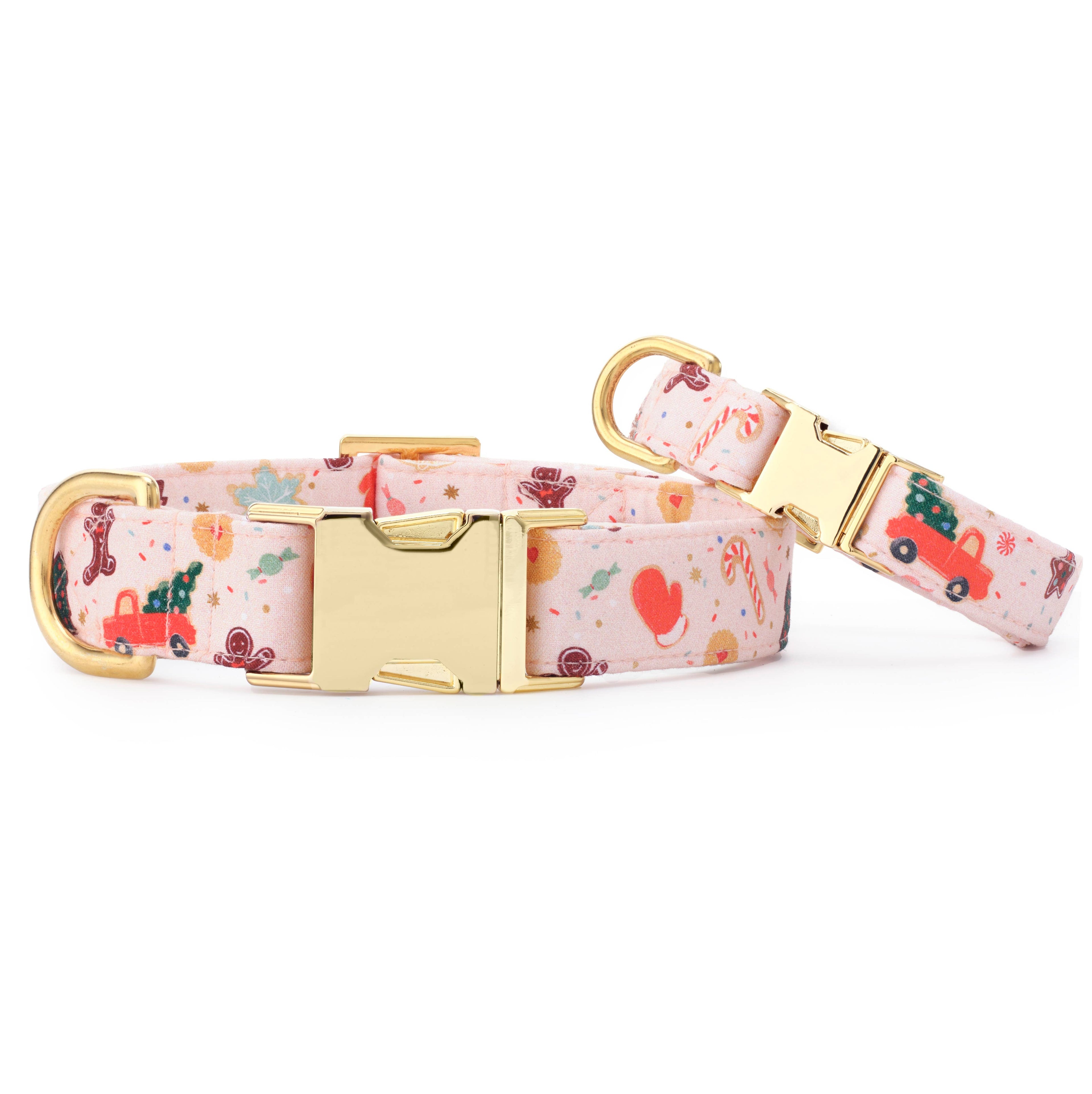 Rifle Paper Co. x TFD Holiday Cookies Dog Collar - The Bougie Pet Boutique