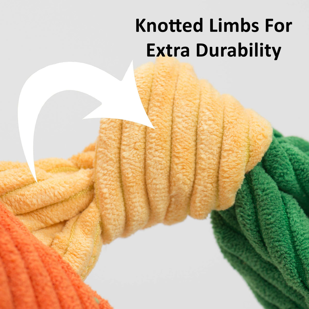 Sly Fox Knottie® Plush Dog Toy HuggleGroup