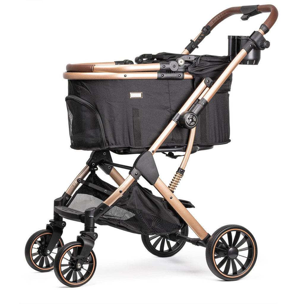 Signature Legacy Pet Stroller + Removable Cradle Dogline