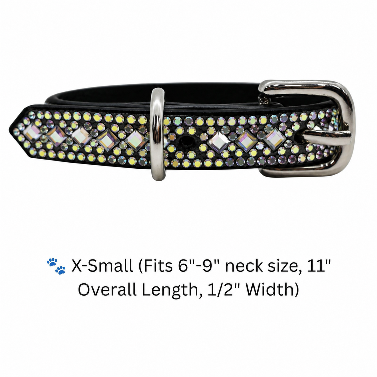 Light Pink Rhinestone Dog Collar Dog Collar World